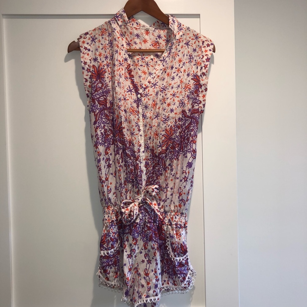 Poupette St. Barth tie cover up